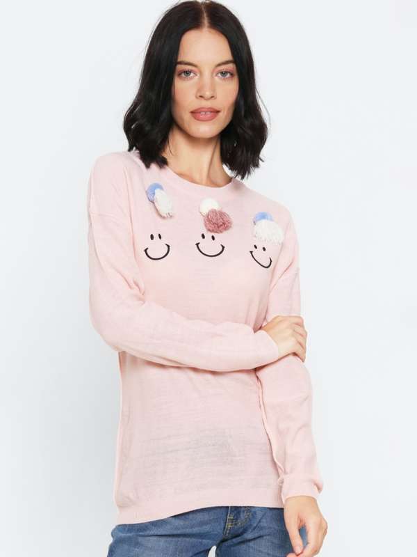 Forever 21 pink sweater top