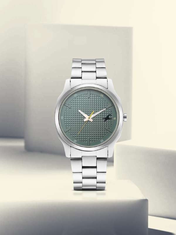 Silver Men Watches Fastrack Buy Silver Men Watches Fastrack online in India