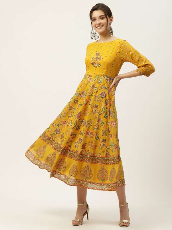 Myntra ethnic wear dresses