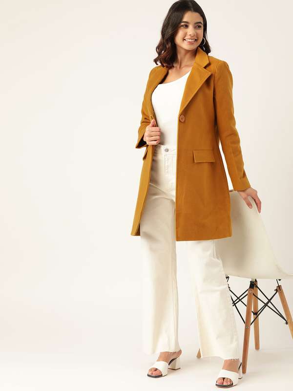 Myntra ladies long coat Clearance