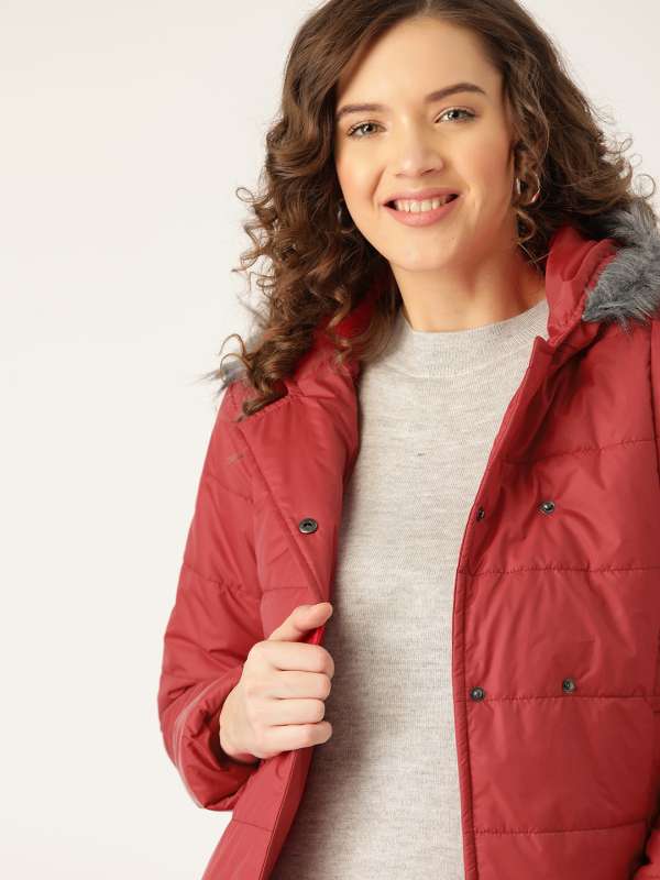 River island shop red jacket