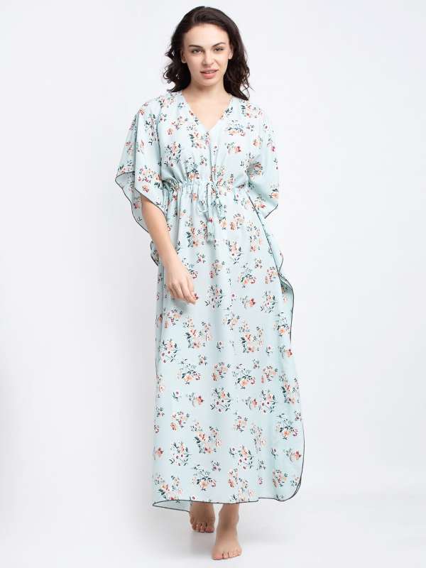 cotton maxi dresses online myntra