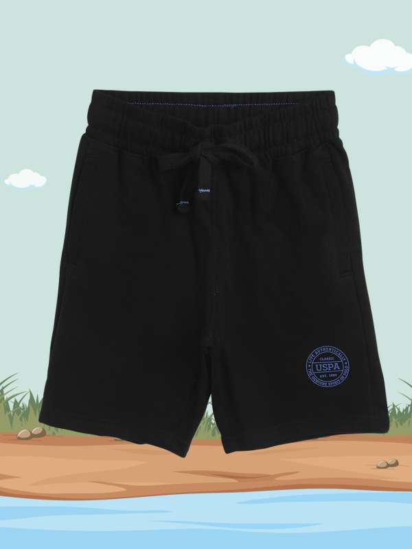 Spunk Black Solid Shorts 3878111.htm Buy Spunk Black Solid Shorts 3878111.htm online in India