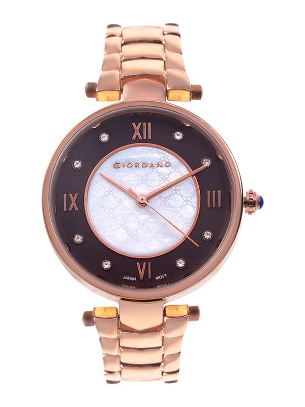 Giordano Rose Gold Analogue Watch Buy Giordano Rose Gold