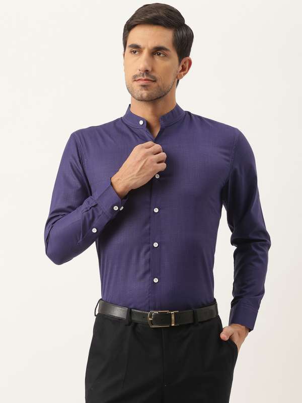 Buy Dark Pink Shirts for Men by SOJANYA Online