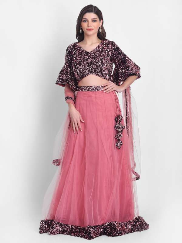Women Party Wear Stylish Lehenga - Buy