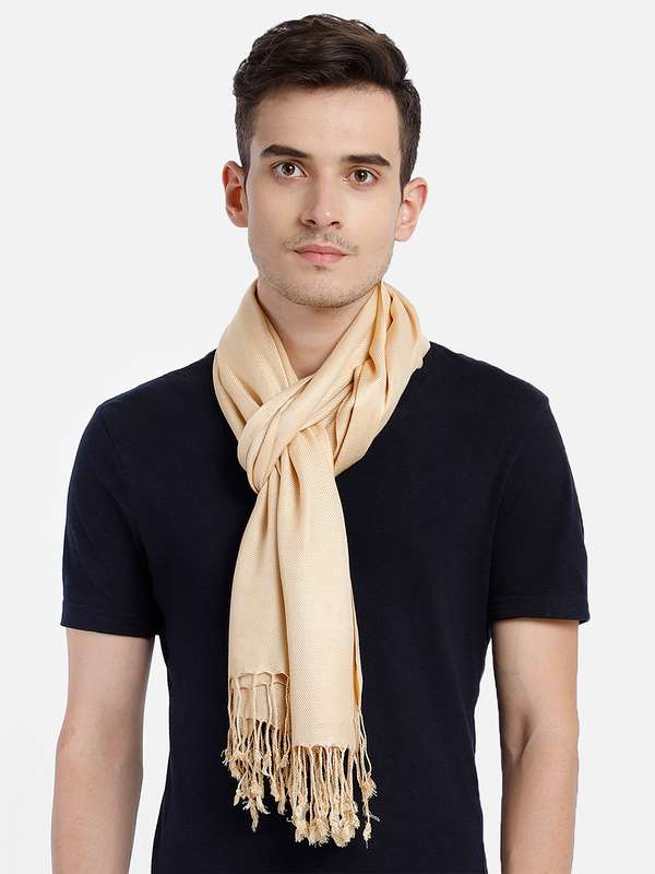 men printed stole