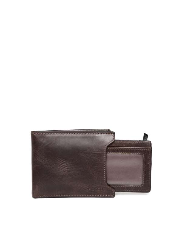 Fossil Ellis Brown Leather Wallet Buy Fossil Ellis Brown Leather Wallet online in India