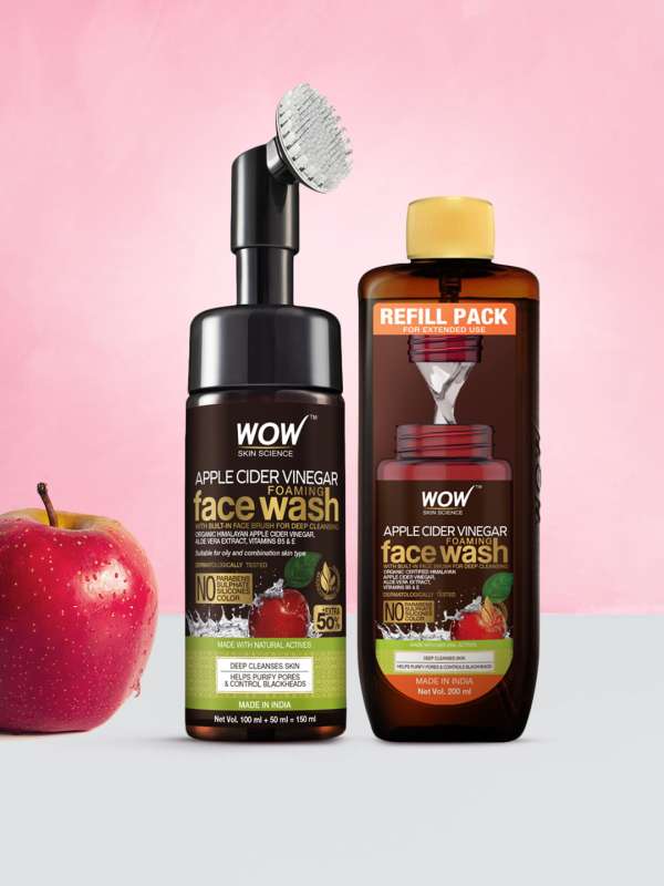 Wow apple cider 2024 vinegar face wash