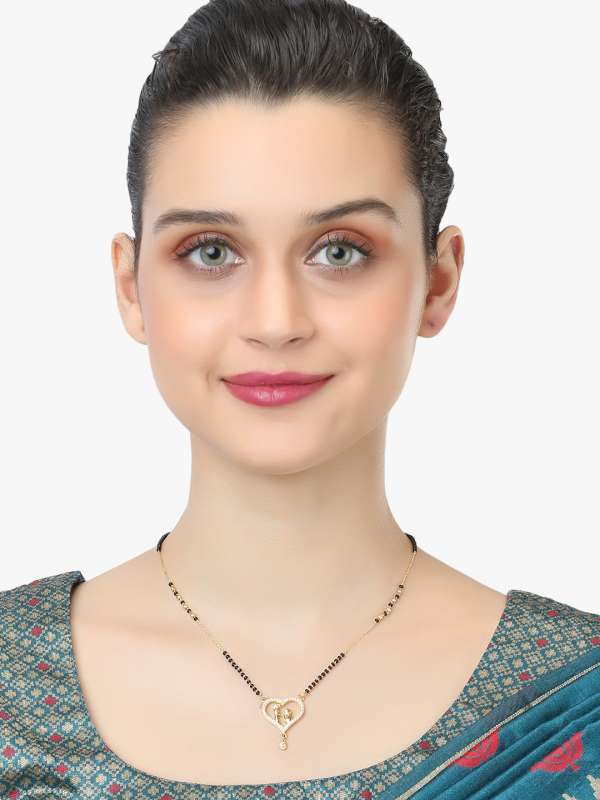 Gold Black Copper Mangalsutra Buy Gold Black Copper Mangalsutra