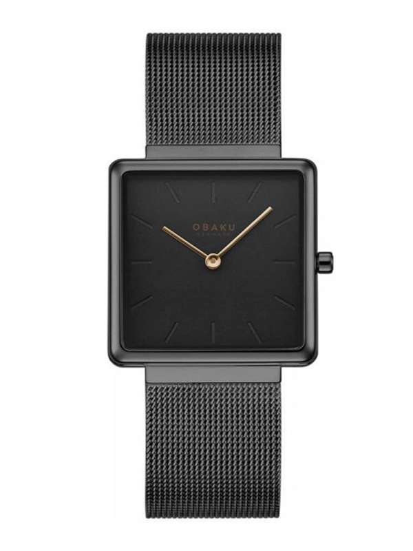 Buy Obaku Women Black Analogue Square Dial Watch Watches for Women 14264080 Myntra