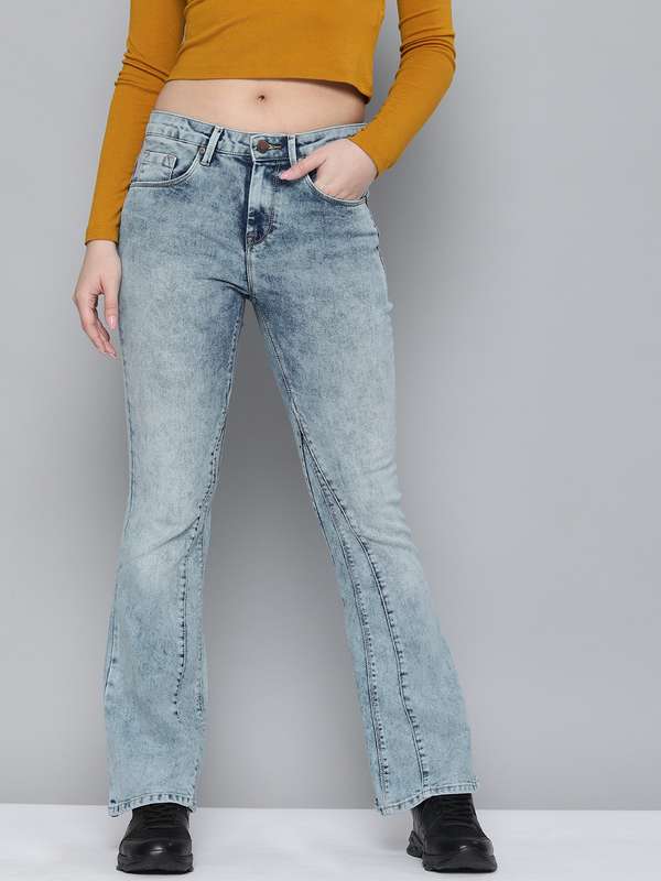 myntra flared jeans