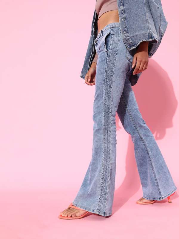 Flared jeans myntra cheap