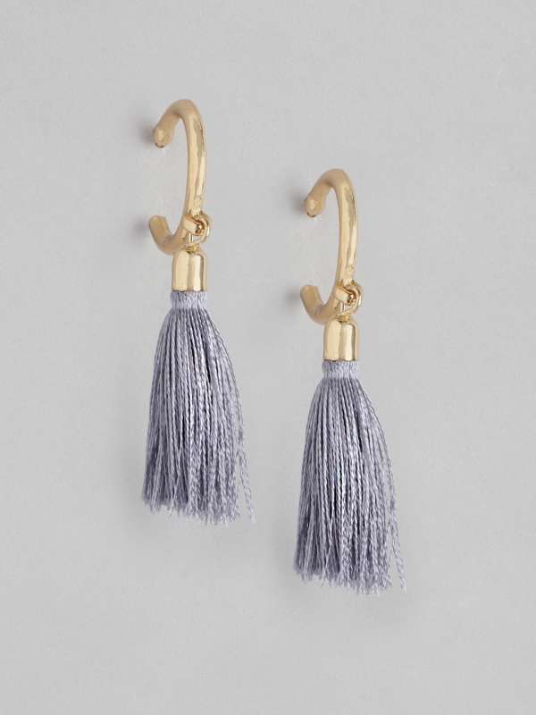 Grey hotsell earrings online