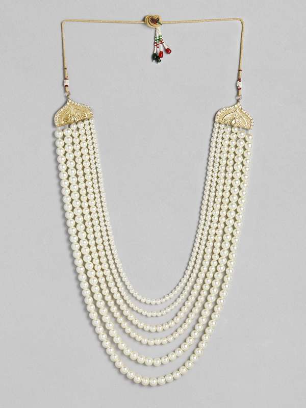 Gold Necklace Buy Gold Necklace Online In India Myntra