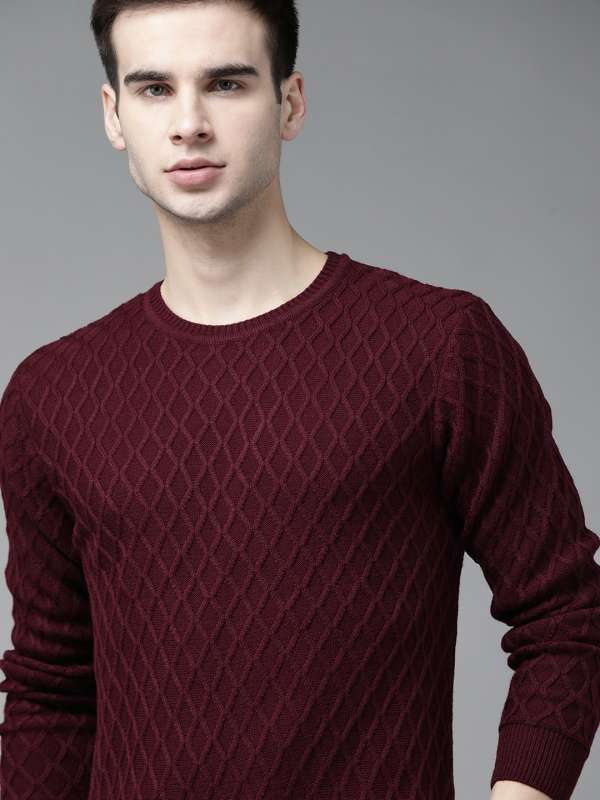Maroon Sweaters - Buy Maroon Sweaters