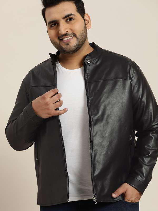 Leather jacket for women myntra Clearance