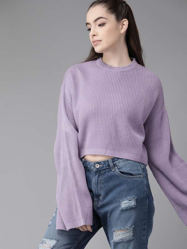 lavender cardigan top