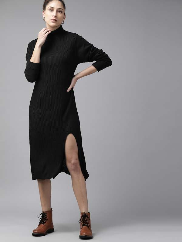 myntra sweater dress