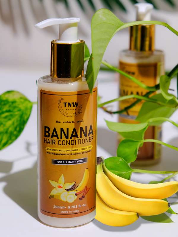 Banana Hair Conditioner To Repair Dull  Dry Hair  The Natural Wash