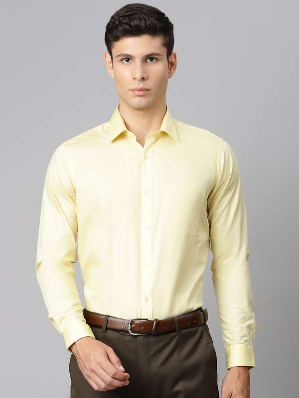 Raymond yellow shirt clearance