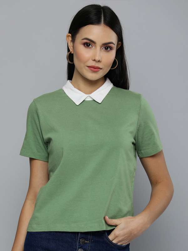 Women Tshirt Collar Buy Women Tshirt Collar online in India
