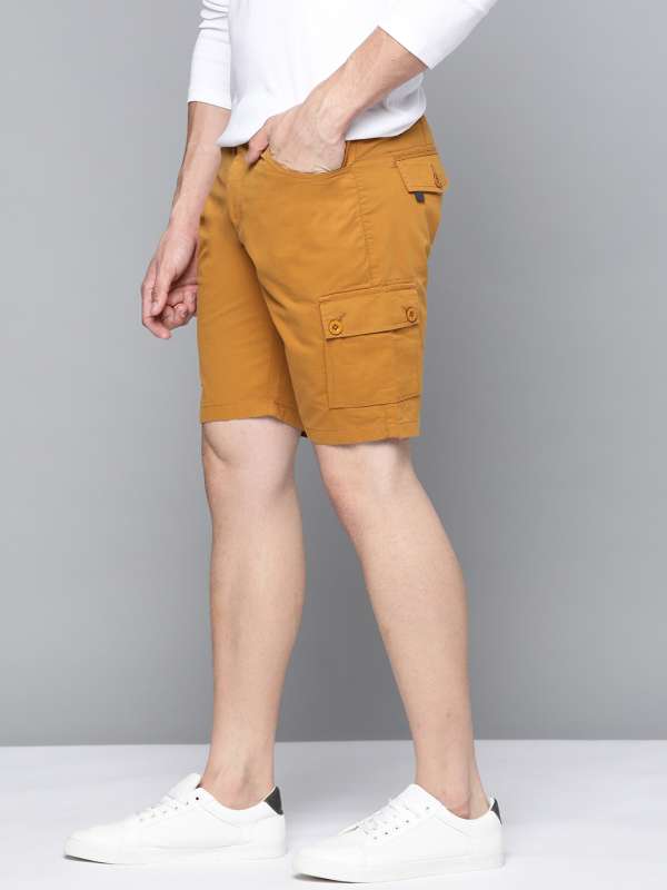 Mustard Men Shorts Buy Mustard Men Shorts online in India