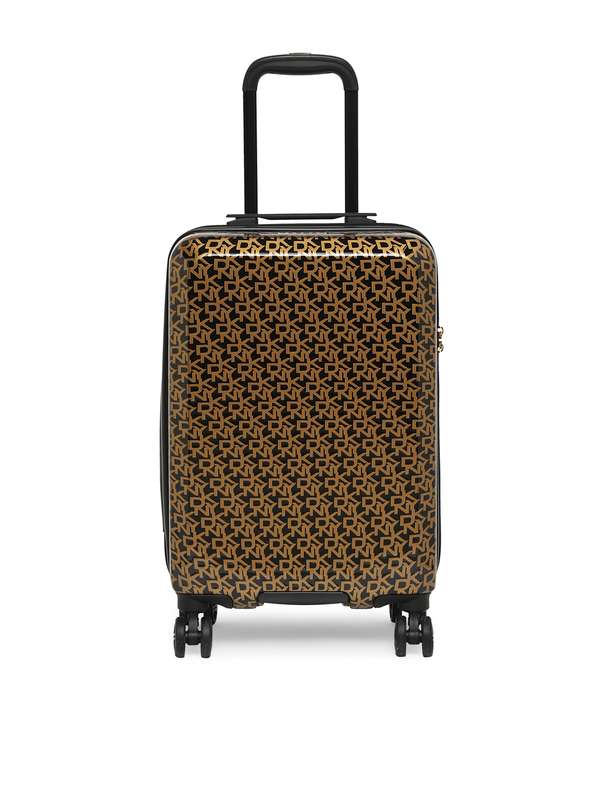 dkny luggage black