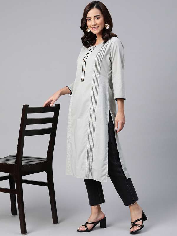 Western Pintuck Kurtas Kurtis - Buy 