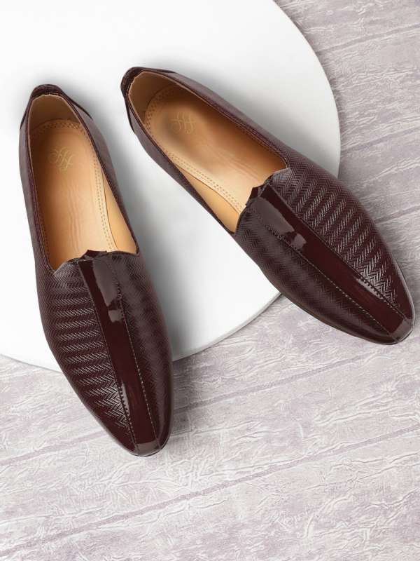 Wine color mens discount loafers