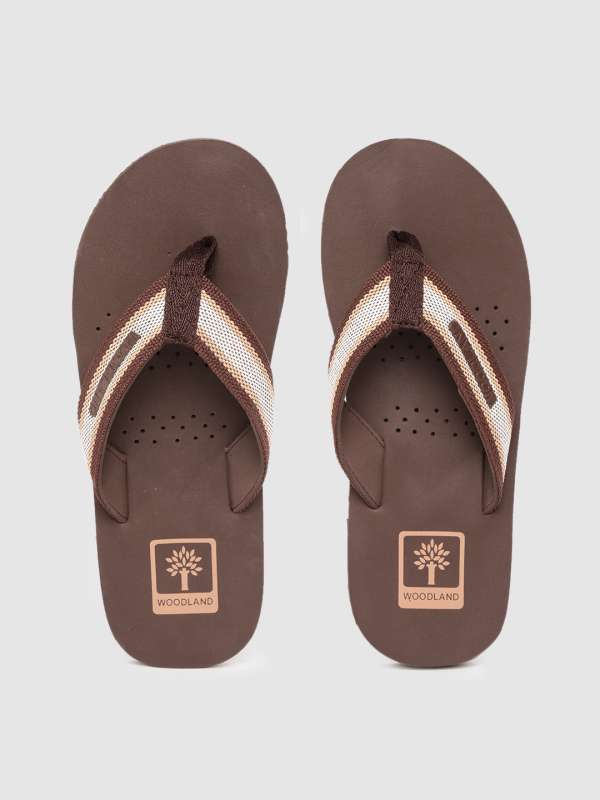 Woodland flip flops myntra