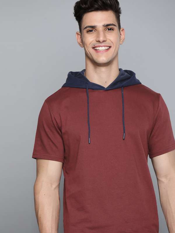 Mast Harbour Maroon Solid Sweatshirt Buy Mast Harbour Maroon