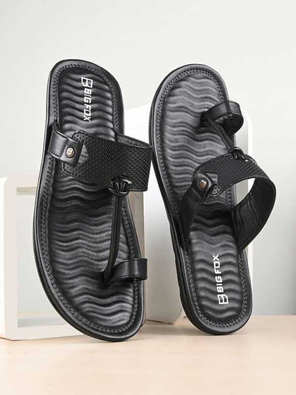 Big fox men's black casual sandal new arrivals