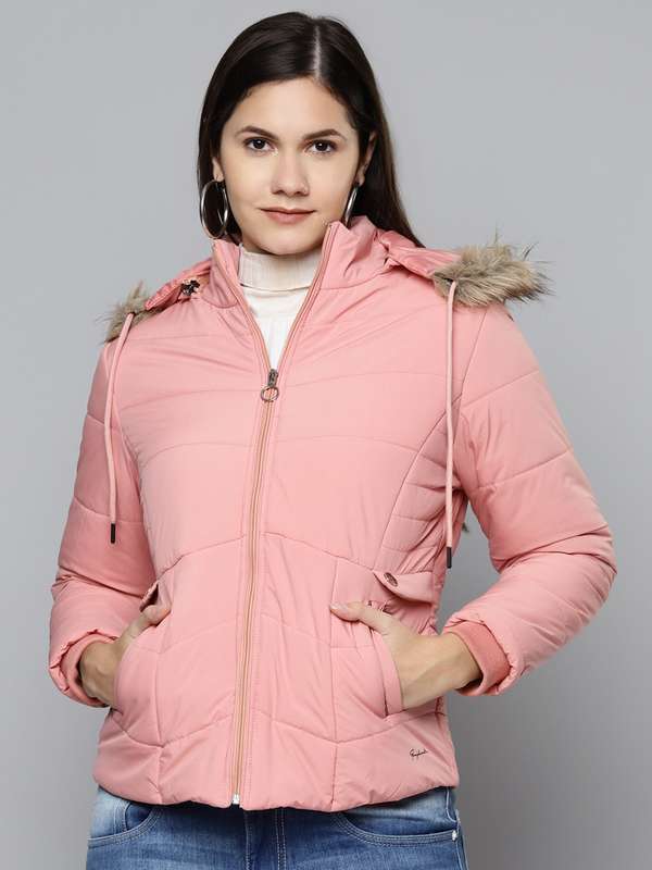 Pink lightweight padded jacket Clearance