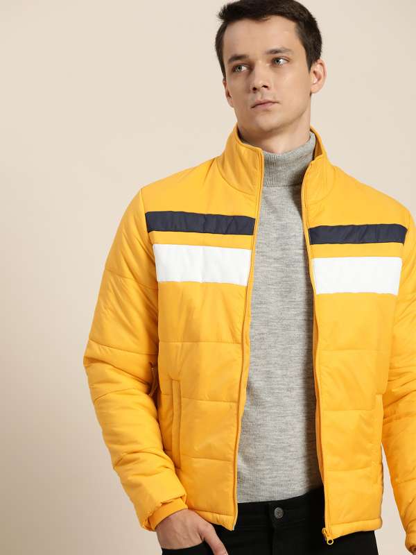 Yellow on sale striped jacket