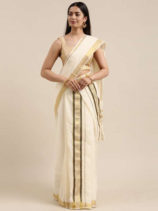 Online saree hot sale shopping on myntra