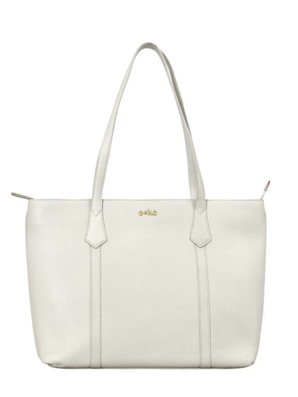 White Leather Handbags Bags Buy White Leather Handbags Bags online in India
