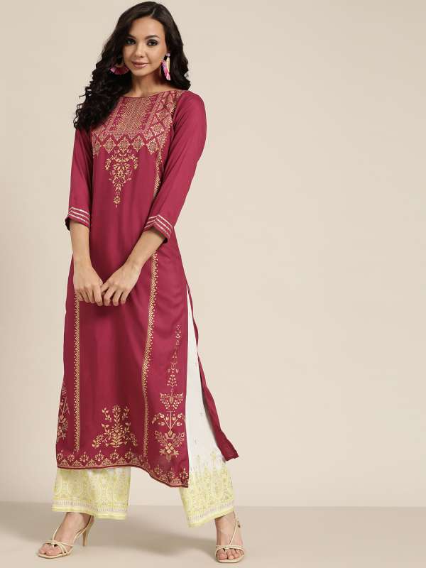 Sabhyata kurtis myntra online