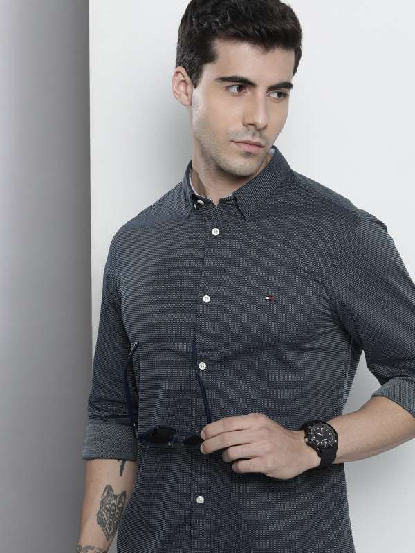 Tommy hilfiger shirts myntra on sale