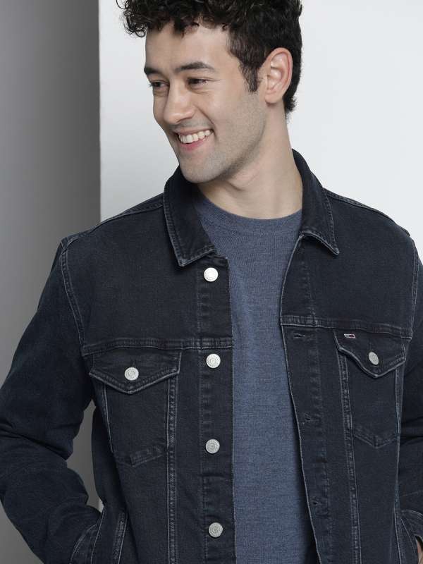 Tommy hilfiger denim jacket mens india hot sale