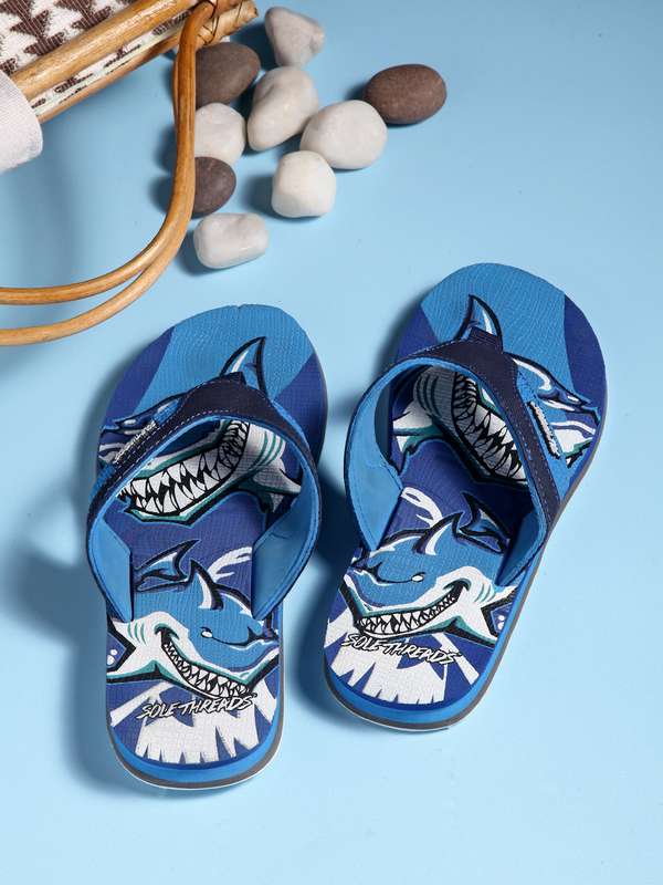 sole threads flip flops myntra