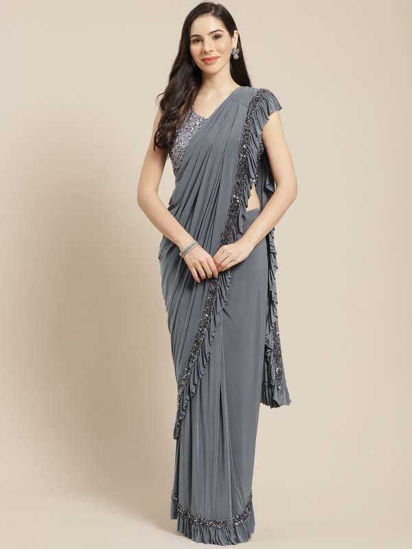 ready to wear stitched saree