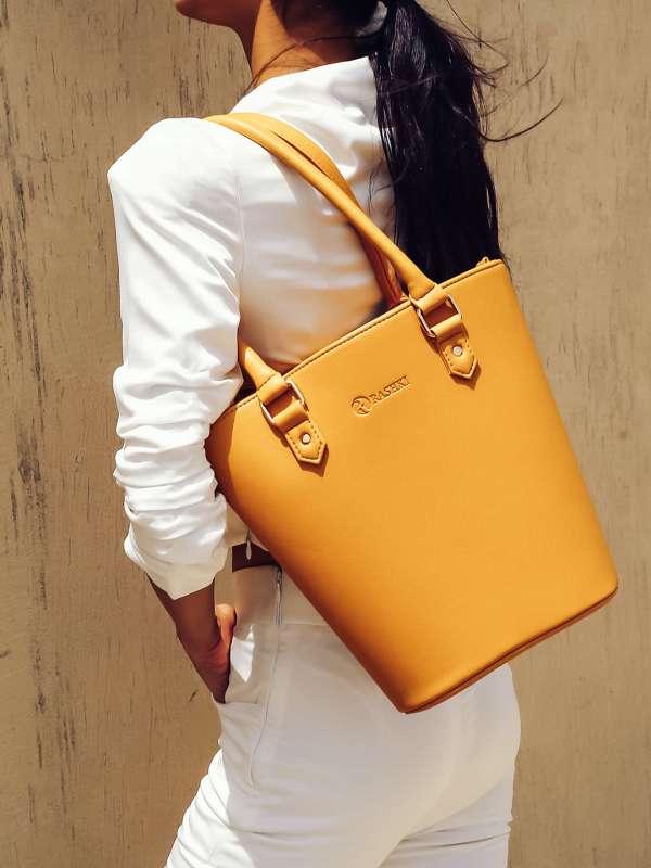 Yelloe bags myntra best sale