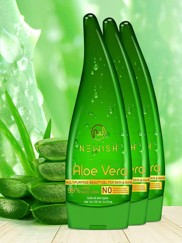 Buy Pure Aloe Vera Gel for Face, Hair & Skin at low Price | Myntra