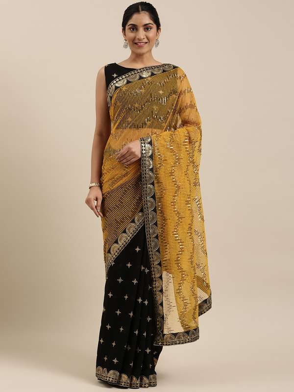 myntra half sarees