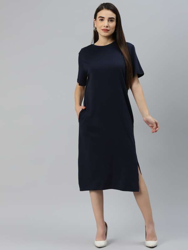 marks and spencer camel dress