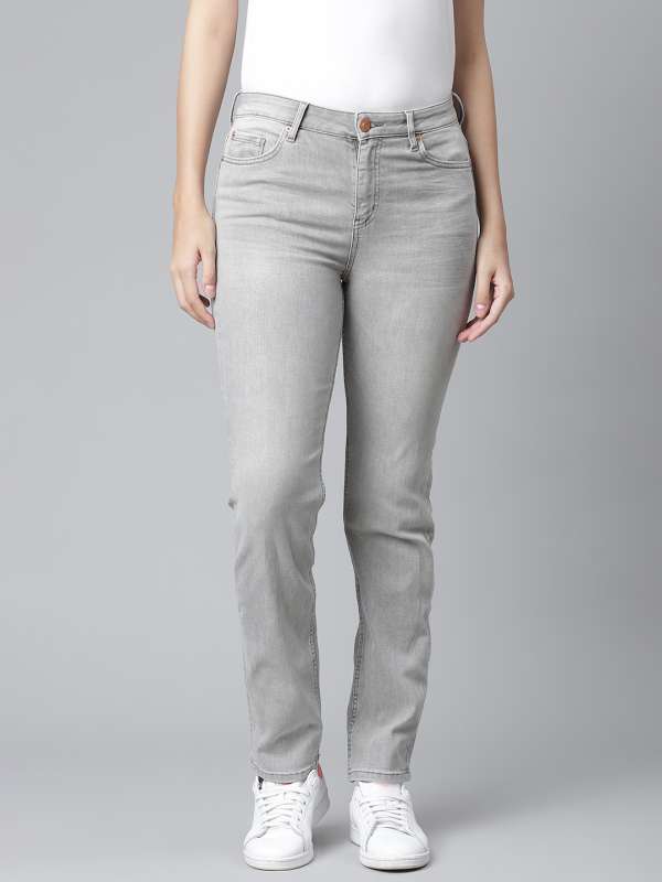 Marks Spencer Grey Regular Fit Mid Rise Clean Look Stretchable Jeans - Buy  Marks Spencer Grey Regular Fit Mid Rise Clean Look Stretchable Jeans online  in India