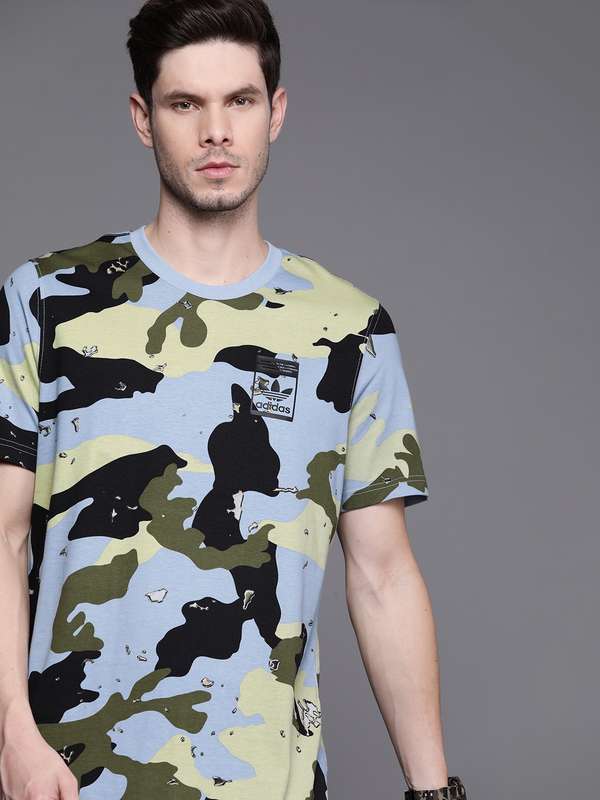 Cotton all over print t shirt clearance
