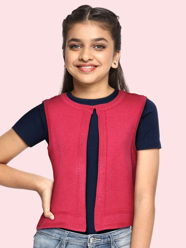 Pink Girls Shorts Sweaters Buy Pink Girls Shorts Sweaters online