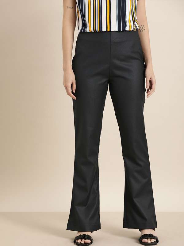 high waisted boot cut dress pants